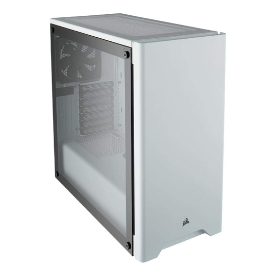 CORSAIR CARBIDE 275R Mid-Tower Gaming Case, Tempered Glass- White (CC-9011133-WW)