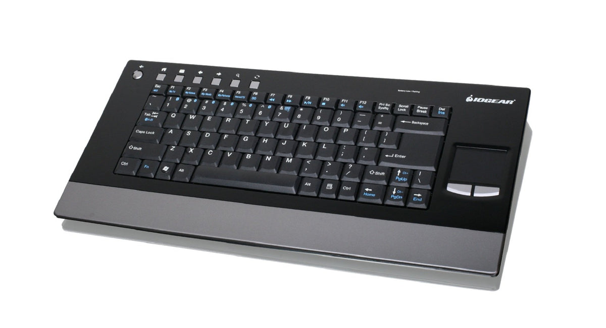 IOGEAR Multi-Link Bluetooth Keyboard with Touchpad GKM611B (Black/Grey)