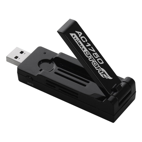 Edimax EW-7833UAC AC1750 Dual-Band Wi-Fi USB 3.0 Adapter, Supports Windows 7/8/8.1/10, Mac and Linux