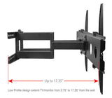 SIIG CE-MT1F12-S1 Mounting Kit, Black Powder Coat