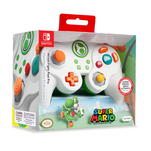 PDP Nintendo Switch Yoshi Wired Fight Pad Pro, 500-100-NA-D10 - Nintendo Switch