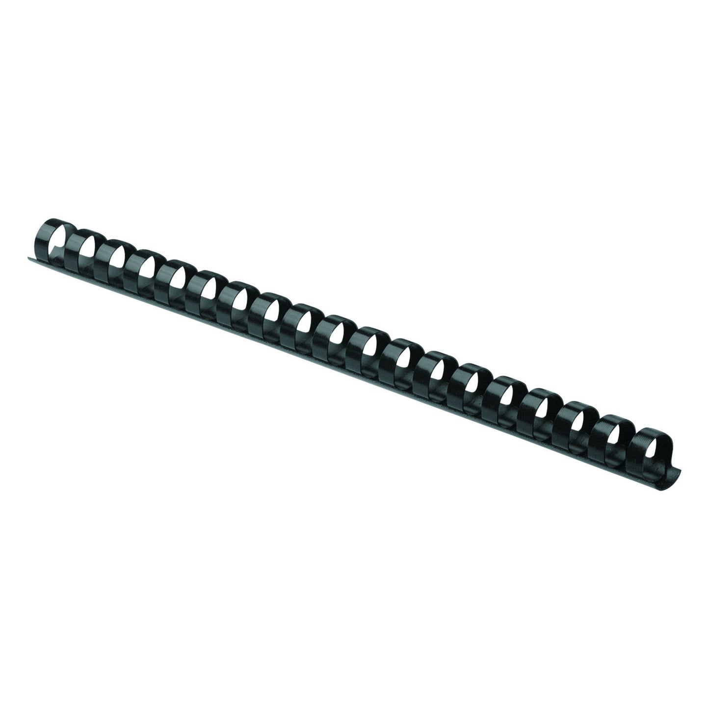 Fellowes 52325 Plastic Comb Binding Spines, 3/8 Inch Diameter, Black, 55 Sheets, 100 Pack