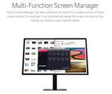 Refurbished LG 22" 22MD4KA UltraFine 4K (4096 x 2304) IPS LED Monitor (21.5" Diagonal) for MacBook Pro -International Version-