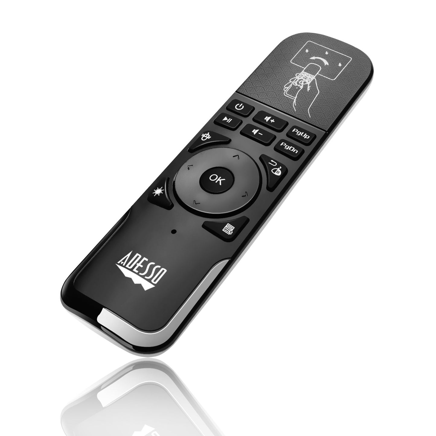 Adesso WKB-4010UB - Wireless Air Mouse IR Remote