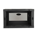 Tripp Lite SRW6UKD 6U Wall Mount Rack Enclosure Server Cabinet, Knock Down, 16.5" Deep, Switch Depth