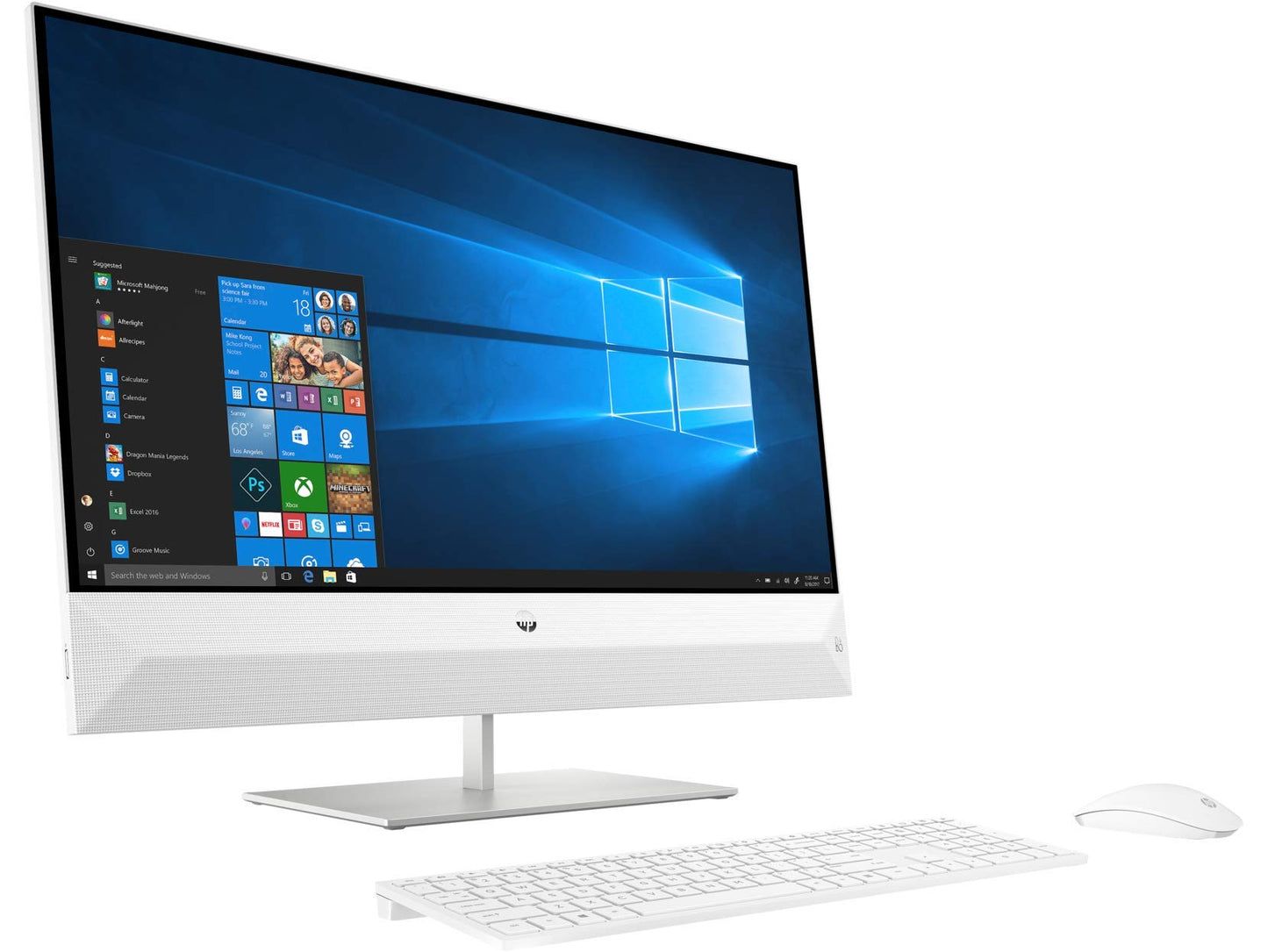 HP Pavilion 27" FHD All-in-One (Intel Core i5-9400T, 8GB DDR4, 1Tb+256Gb SSD, Win 10 Home) 27-Xa0149