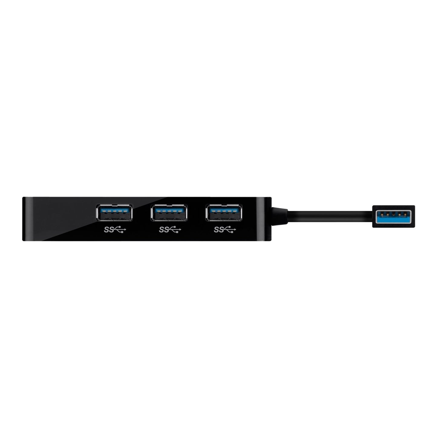USB 3.0 3-Port Hub with Gigabit Ethernet Adapter