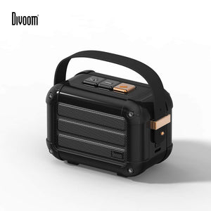 Divoom Macchiato Stylish Portable Bluetooth Speaker with FM Radio, 6W Output with TWS Function