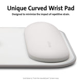 Mousepad with ErgoSoft Wrist Rest for Standard Mouse-Gray