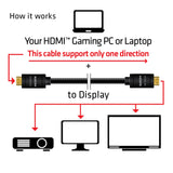 Club3D HDMI 2.0 4K 60Hz UHD Cable 10M/32.8Ft Male (CAC-2313)
