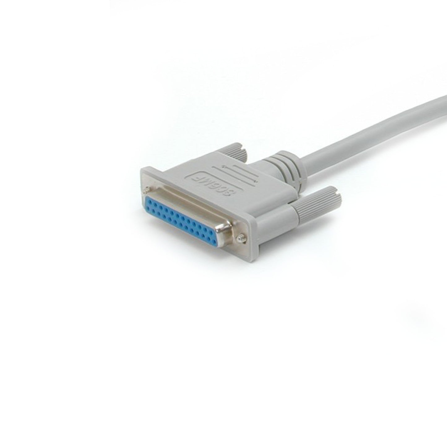 StarTech.com SC10MF Straight Through Serial Parallel Cable, 10-Feet, DB25 M/F (Gray)