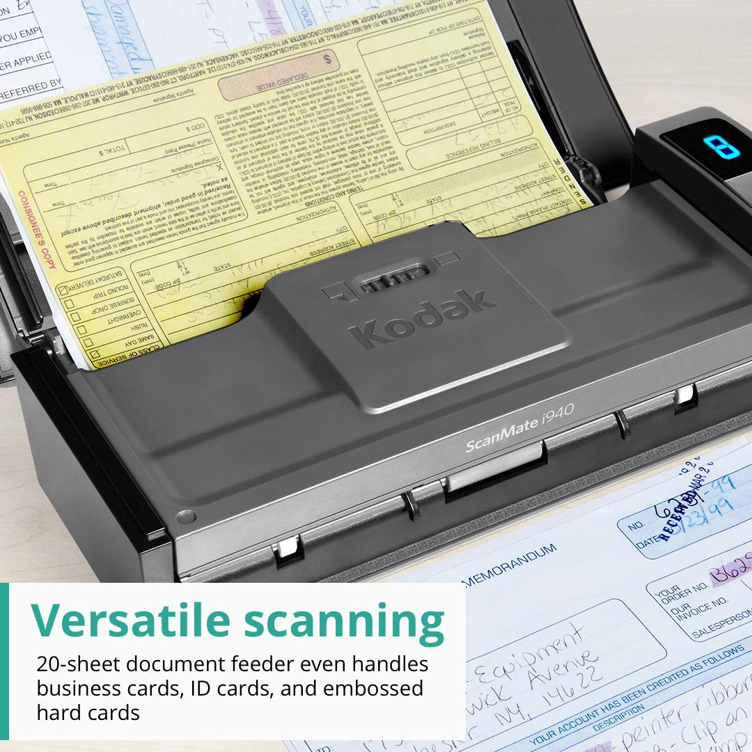 Scanmate I940scanner Clr 600dpi USB 2.0 8.5x60 20pg Adf