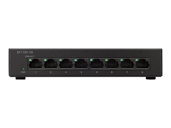 CISCO SYSTEMS 8 Port Ethernet Switch (SF110D08NA)