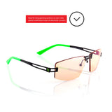 AROZZI Visione VX-600 Computer gaming glasses-Anti-glare, UV and Blue light protection, Eye strain relief, Comfortable gaming