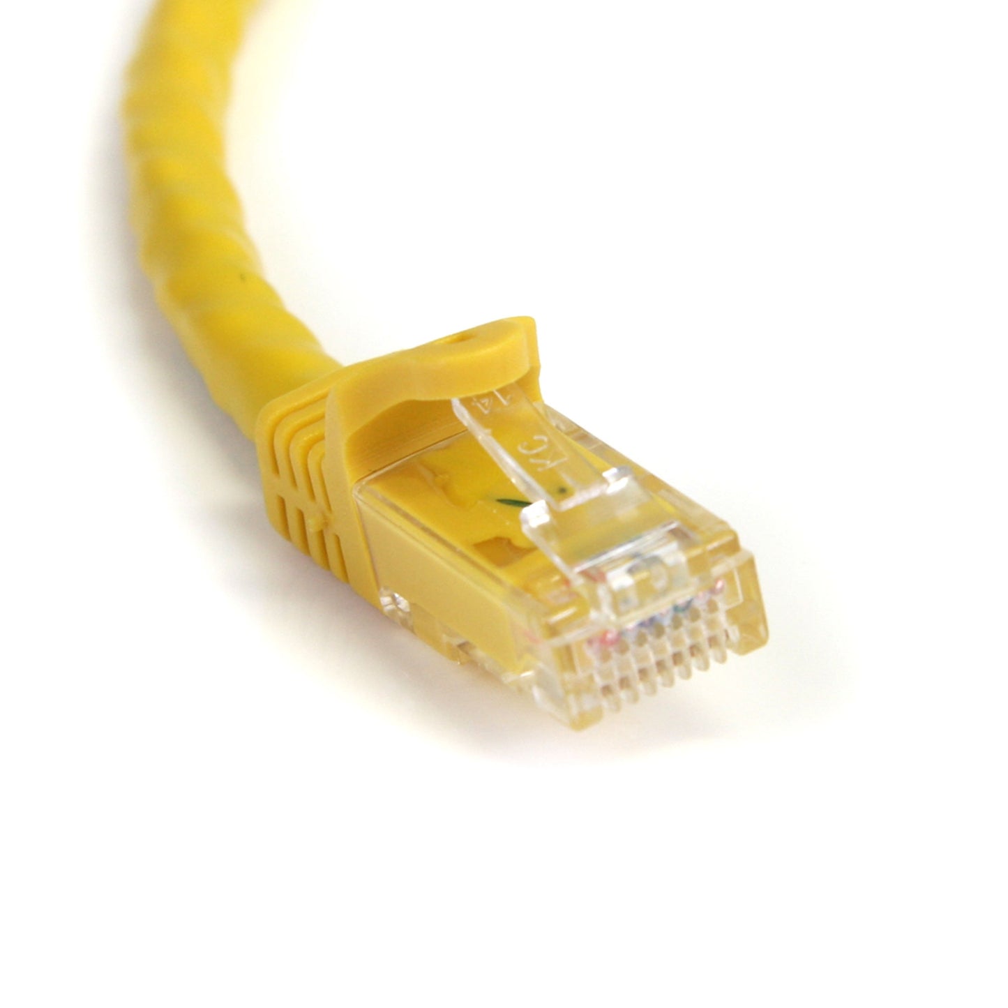 StarTech.com N6PATCH15YL Gigabit Snagless RJ45 UTP Cat6 Patch Cable, 15-Feet (Yellow)