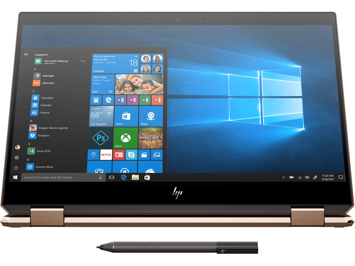 HP Spectre X360 15" Touchscreen Laptop (Intel Core i7-9750H, 16GB, 1 TB Intel SSD, Windows 10 Home, Silver) 15-df1020ca