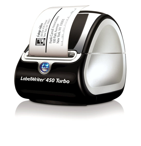Open Box DYMO LabelWriter Labeller Thermal, 450 Turbo Label Printer, Box of 1 (1756693)