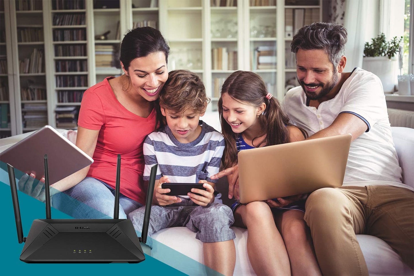 D-Link Networking DIR-867 AC1750 High Power Wi-Fi Gigabit Router Retail