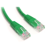 StarTech.com M45PATCH1GN Molded RJ45 UTP Cat 5e Patch Cable, 1-Feet (Green)