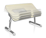 Aluratek (ACT01F) Adjustable, Foldable, Ergonomic, Laptop Cooling Table with Cooling Fan (Standing Desk, Sofa/Couch Tray, Floor)