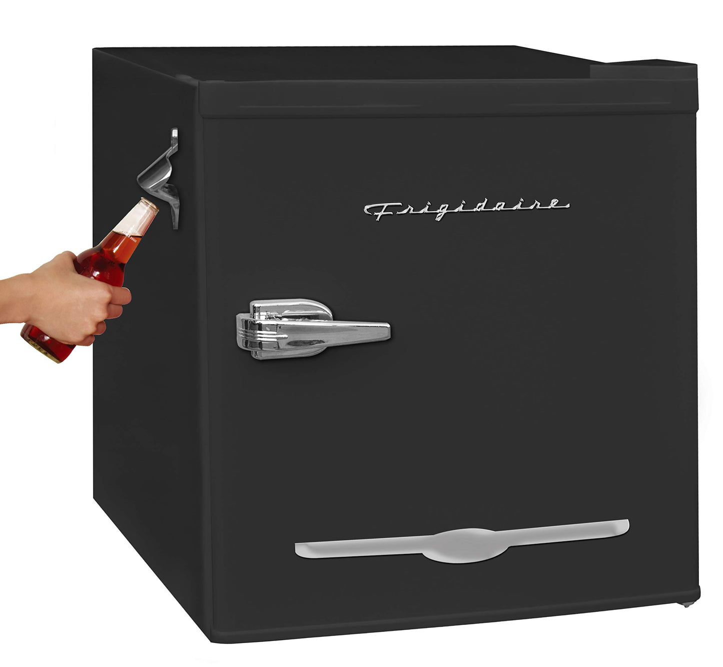 Frigidaire EFR176-Black 1.6 Cu Ft Retro Fridge, Medium, Black
