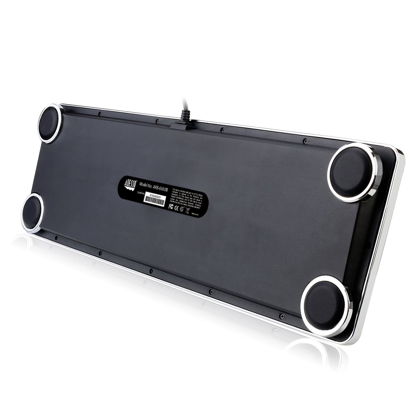 Adesso AKB-636UB Desktop Mechanical Typewriter Keyboard