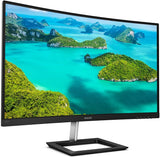 Philips Computer Monitors 272E1CA 27" Curved Frameless Monitor, Black/Silver