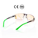 AROZZI Visione VX-600 Computer gaming glasses-Anti-glare, UV and Blue light protection, Eye strain relief, Comfortable gaming
