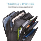 Kensington 62903 Contour Overnight Roller Suitcase and Notebook Carrying Case