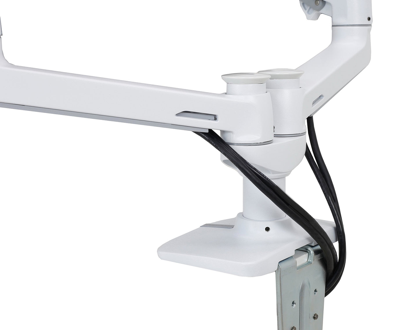 Ergotron 45-491-216 LX Dual Side-by-Side Arm - Mounting kit (Desk clamp Mount, Pole, 2 articulating arms, 2 Extension Brackets,