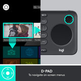 Logitech K600 TV - TV Keyboard with Integrated Touchpad and D-Pad Compatible with Smart TV