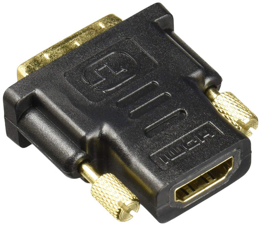 Rocstor Y10C126-B1 Premium HDMI to DVI-D Video Cable Adapter - F/M - 1 x HDMI Female Digital Audio/Video - 1 x DVI-D Male Digital Video F/M, Black