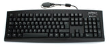 Seal Shield Silver Seal Medical Grade Keyboard - Dishwasher Safe and Antimicrobial - Deutsche SSKSV108DE