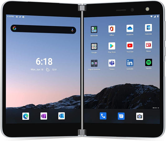 Microsoft Surface Duo Dual 5.6" 128GB Android LTE Tablet/Unlocked Phone New