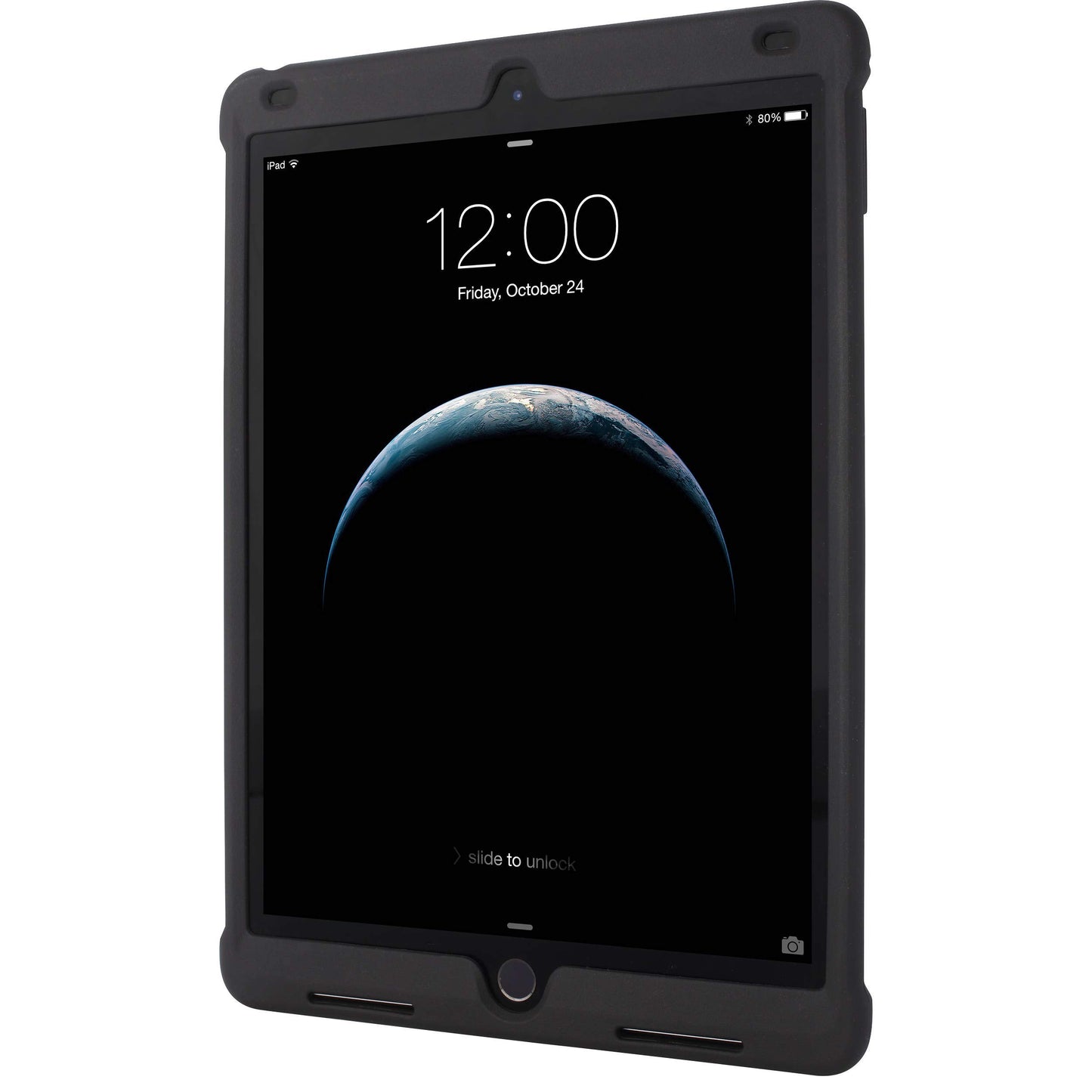 Kensington BlackBelt 1st Degree Rugged Protective Case for iPad Air 2, Black (K97365WW)