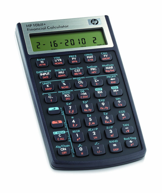 HP 10bii+ Financial Calculator
