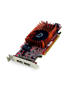 VisionTek Products 900942 Radeon 7750 SFF 2GB GDDR5 2X DP Graphics Card, Multicolor, Red