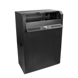 StarTech.com Server Cabinet - 8U - 30in Depth - Vertical - Wall Mount Network Rack - Network Enclosure - Wall Mount Server Rack (RK830WALVS)