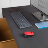 Logitech M170 Red Clamshell Mouse