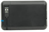 Manhattan Hi-Speed USB 2.0 2.5-Inch SATA Drive Enclosure, Black (130042)