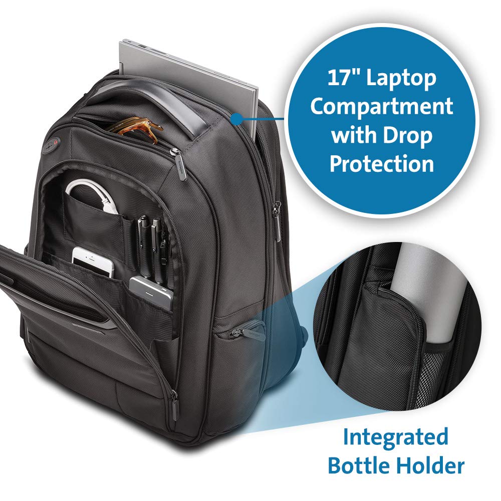Kensington Contour 2.0 Pro Laptop Backpack - 17" (K60381WW)