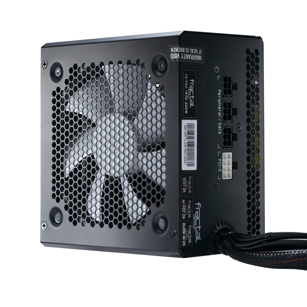 Fractal Design Fractal Design FDPSUIN3B650W Integra M 650W Cooling FD-PSU-IN3B-650W