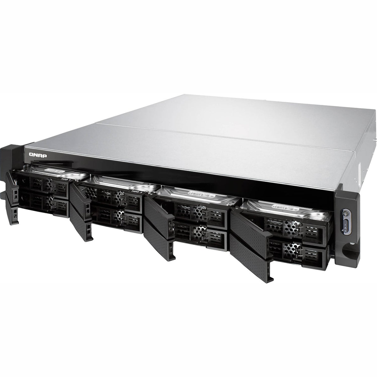 QNAP TS-873U-RP-8G-US 2U 8-Bay NAS/iSCSI IP-SAN,10GbE, Redundant PSU