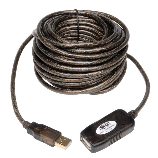 USB 2.0 HI-SPEED ACTIVE EXTENSION CABLE (A M/F) 16-FT.