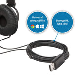 Kensington USB Hi-Fi Headphones (K97600WW)
