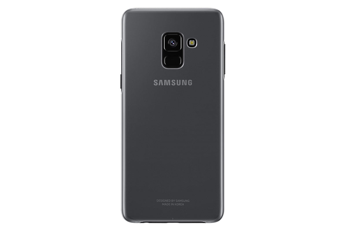 SAMSUNG TRANSPARENT CLEAR COVER FOR A8