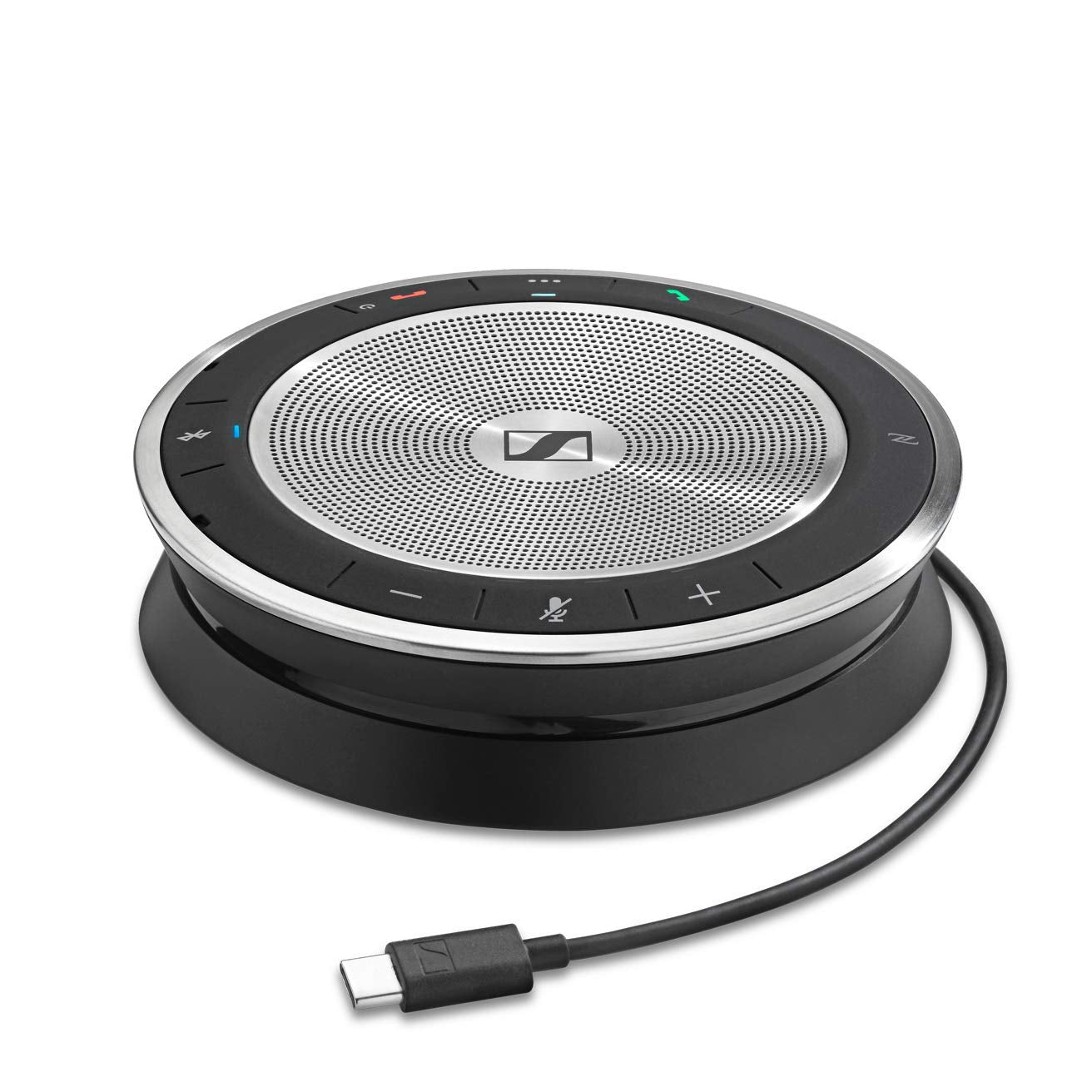 Sennheiser SP 30 (508345) Sound-Enhanced, Wired or Wireless Speakerphone | Desk, Mobile Phone & Softphone or PC Connection | Unified Communications Optimized