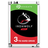 Seagate IronWolf 3TB NAS Internal Hard Drive HDD - 3.5 Inch SATA 6Gb/s 5900 RPM 64MB Cache for RAID Network Attached Storage (ST3000VN007)