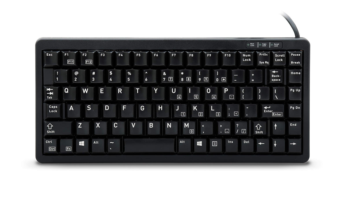 Cherry 86 Blk Notebk Ps2/Usb Minimum Qty Order is 10