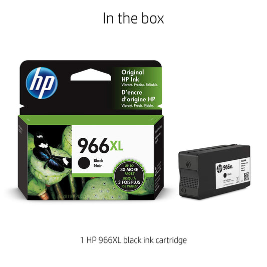 HP 966XL High Yield Black Original Ink Cartridge (3JA04AN)